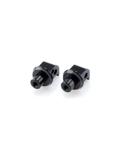 Adaptadores Puig para estriberas fijas de pasajero Yamaha XSR125 21 25 negro