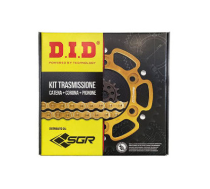 KIT DE TRANSMISSION FAIT PAR SGR APRILIA 450 SXV 06-13 +2 DENTS-COD.100029+