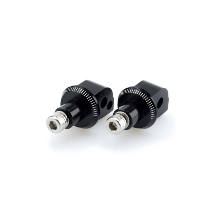 ADAPTADORES PUIG POGG ACCESORIOS PASAJERO PARA APRILIA RSV4/FACTORY 21-24 NEGRO