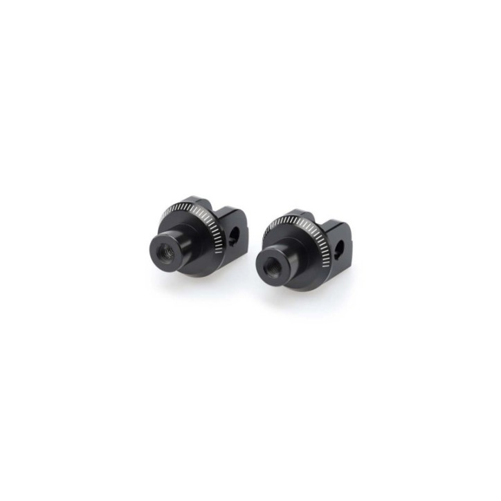 PUIG FOOTPEG ADAPTERS FIXED DRIVER FOR SUZUKI B-KING 08-11 BLACK