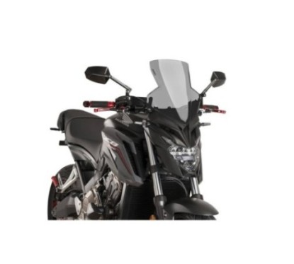 PUIG NAKED SCREEN NG SPORT HONDA CB650F 14-18 DARK SMOKE