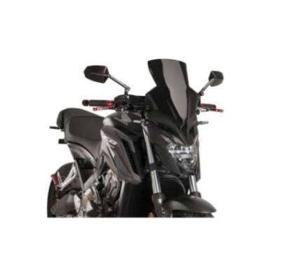 PUIG ECRAN NEW N.G. SPORT HONDA CB650F 14-18 NOIR