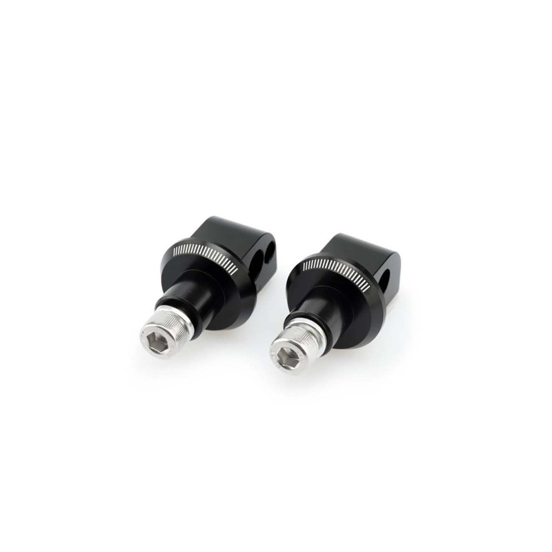puig fixed passenger pegs adapters for honda vfr1200f 10 16 black