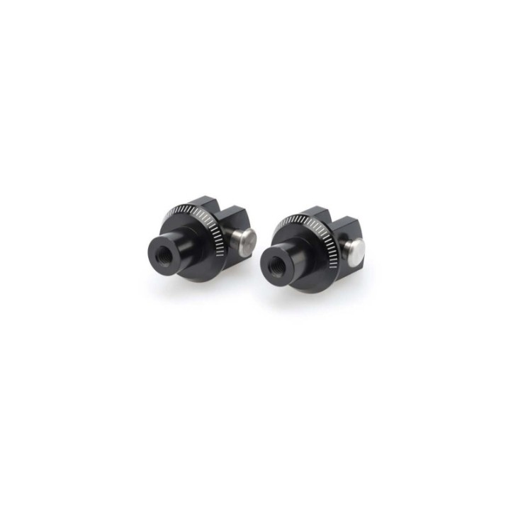 PUIG FOOTPEG ADAPTERS FIXED DRIVER FOR YAMAHA FZ1 06-15 BLACK