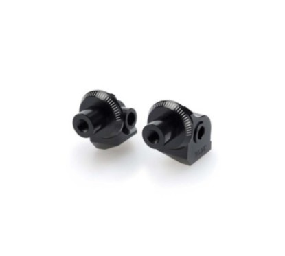 PUIG FOOTPEG ADAPTERS FIXED DRIVER BMW R1200GS ADVENTURE 06-16 BLACK