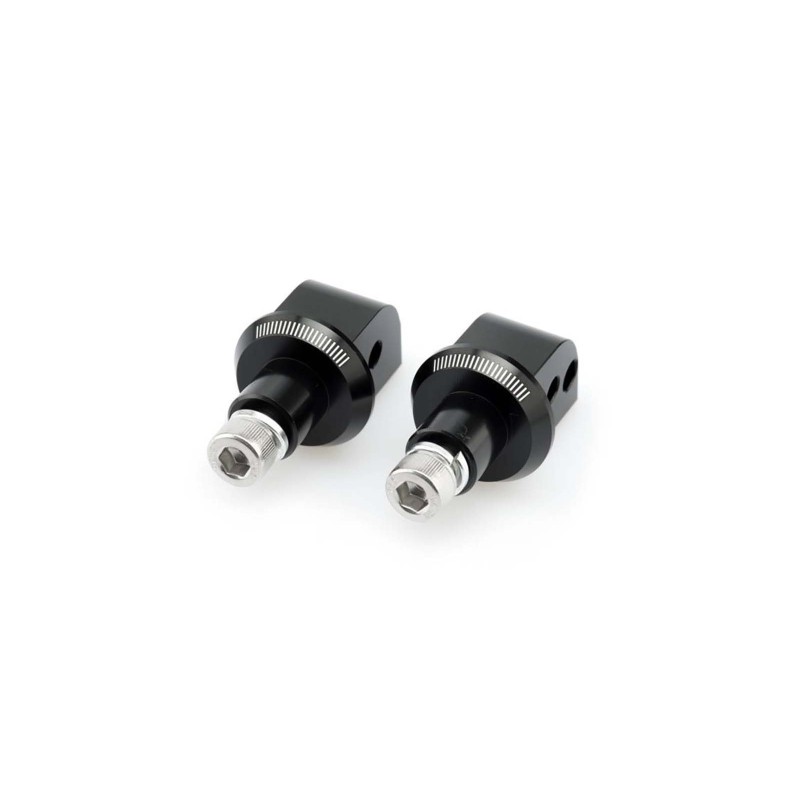 PUIG ADAPTADORES REPOSAPIES PASAJERO FIJO HONDA CROSSRUNNER 11-14 NEGRO