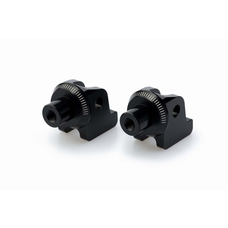 Adaptadores Puig para piloto fijo Pegg Triumph Tiger 900 GT 20 25 negro