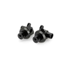 ADAPTADORES PUIG POGG CONDUCTOR FIJO APRILIA TUAREG 660 22-24 NEGRO