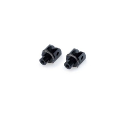 PUIG FOOTPEG ADAPTERS FIXED DRIVER BMW F800 R 09-14 BLACK