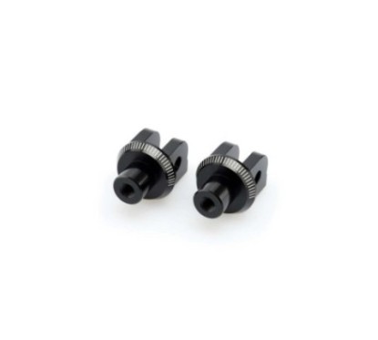 PUIG ADAPTADORES REPOSAPIES CONDUCTOR FIJO HONDA CROSSRUNNER 11-14 NEGRO