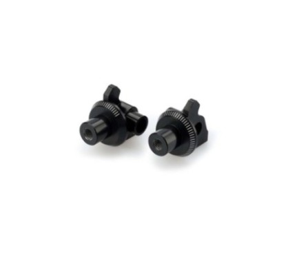 PUIG ADAPTADORES REPOSAPIES CONDUCTOR FIJO APRILIA CAPONORD 1200 13-14 NEGRO