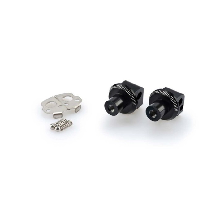 PUIG ADAPTADORES REPOSAPIES PASAJERO FIJO PARA BMW R1200GS ADVENTURE 06-13 NEGRO