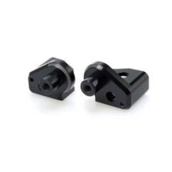 PUIG ADAPTADORES REPOSAPIES CONDUCTOR FIJO YAMAHA XT660Z TENERE 08-16 NEGRO