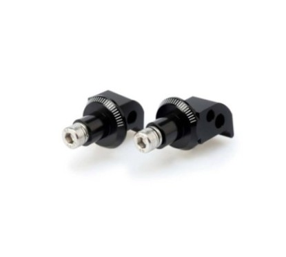 ADAPTADORES PUIG POGG YAMAHA FZ8 FAZER 11-12 ACCESORIOS DE PASAJERO NEGRO