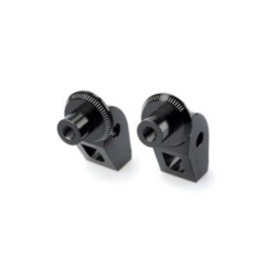 PUIG FOOTPEG ADAPTERS FIXED DRIVER TRIUMPH TIGER 1200 EXPLORER/XC 12-15 BLACK