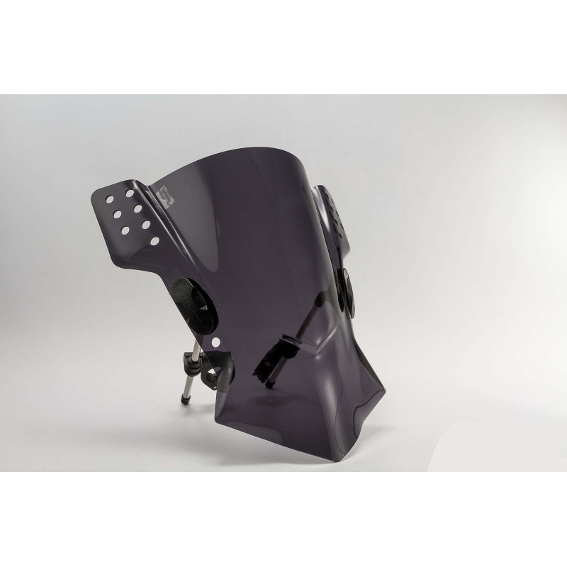 Pare-brise universel Puig modele Rafale fume fonce cod 5881f