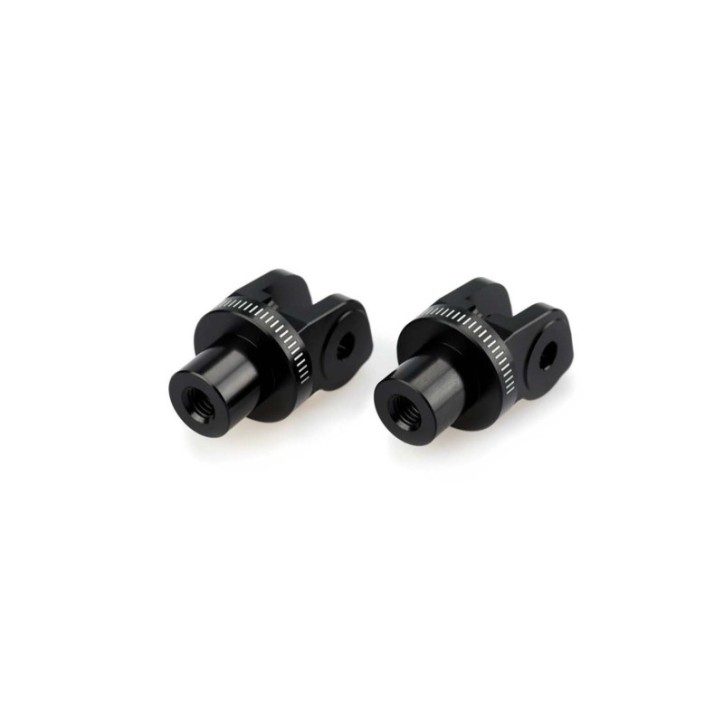 PUIG ADAPTADORES REPOSAPIES PASAJERO FIJO PARA MV AGUSTA TURISMO VELOCE 800/LUSSO 14-23 NEGRO