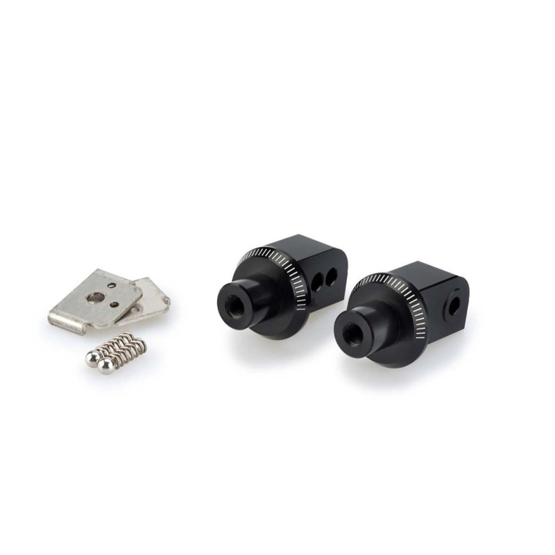 PUIG POGG ADAPTERS YAMAHA XV950 RACER 16-17 BLACK PASSENGER FIXTURES