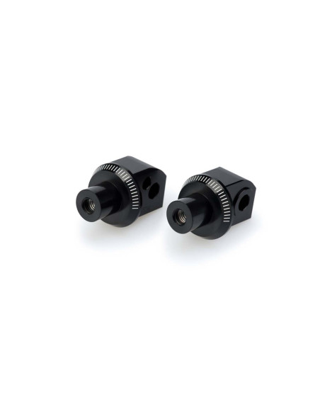 puig adapters fixed passenger pegs benelli leoncino 500 16 25 black