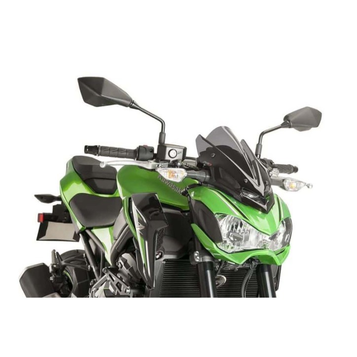 PUIG PARE - BRISE NAKED N.G. SPORT POUR KAWASAKI Z900 17-19 FUMEE FONCE