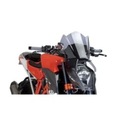 PUIG CUPOLINO NAKED NEW GENERATION SPORT PER KTM 1290 SUPERDUKE R 14'-16' FUME CHIARO