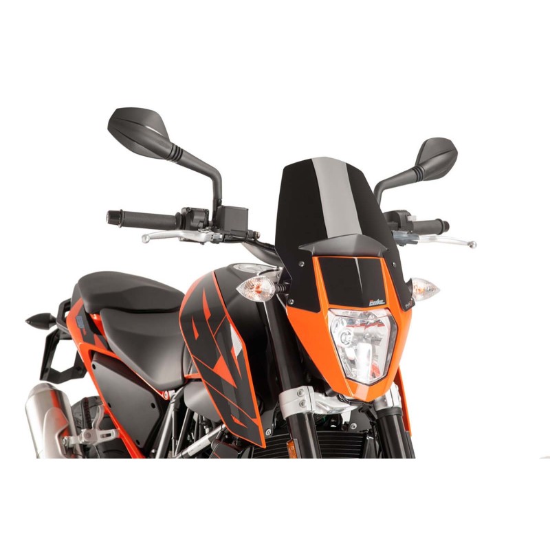 PUIG CUPOLINO NAKED NEW GENERATION SPORT PER KTM 690 DUKE 12'-20' NERO