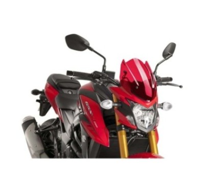 PUIG SCREEN NAKED N.G. SPORT SUZUKI GSX-S750 17-21 RED