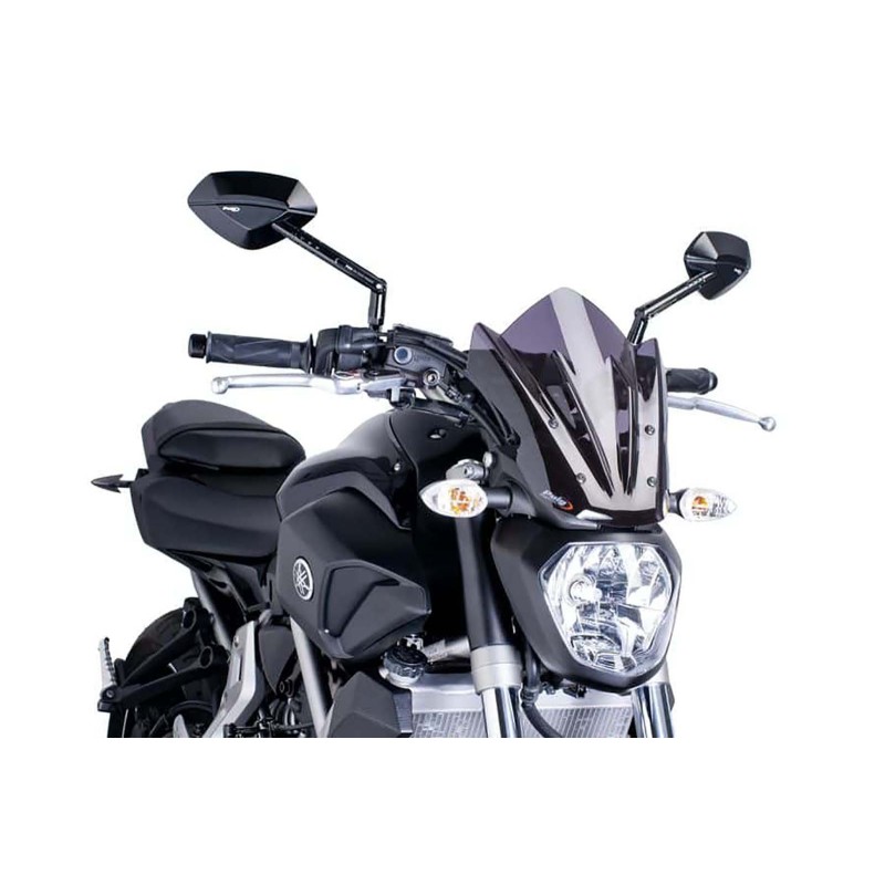 PUIG CUPULA NAKED N.G. SPORT YAMAHA MT-07 14-17 AHUMADO OSCURO