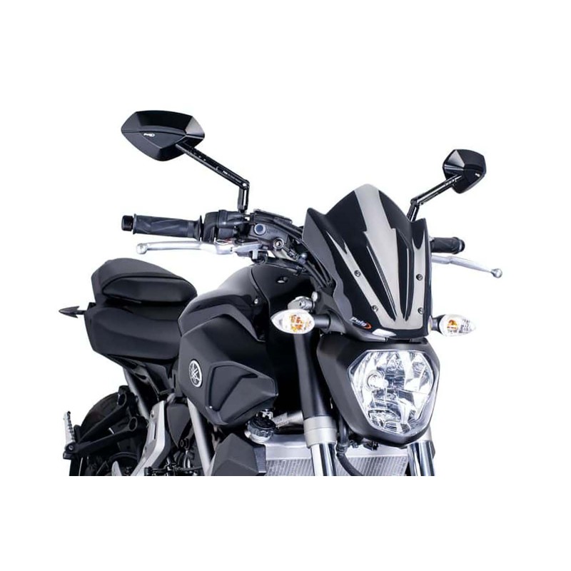 PUIG CUPOLINO NAKED NEW GENERATION SPORT YAMAHA MT-07 14'-17' NERO