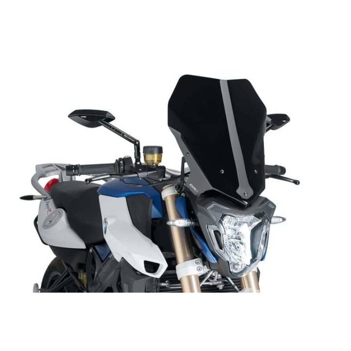 PUIG CUPOLINO NAKED N.G. TOURING PER BMW F800 R 15-20 NERO