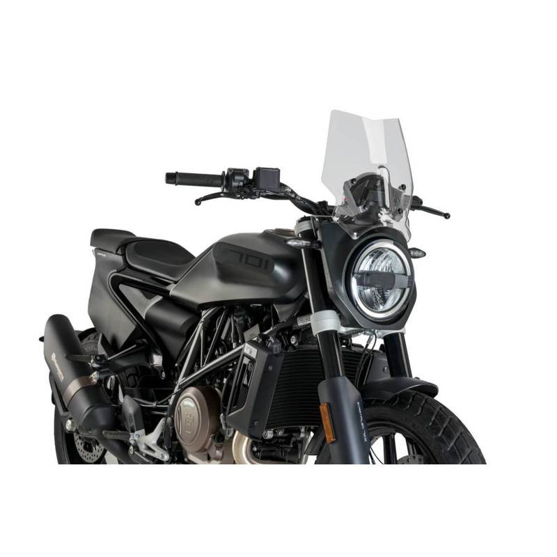 PUIG PARE - BRISE NAKED N.G. SPORT HUSQVARNA SVARTPILEN 701 19-21 TRANSPARENT