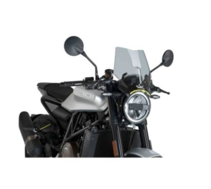 PUIG CUPOLINO NAKED NEW GENERATION SPORT PER HUSQVARNA VITPILEN 701 17-21 FUME CHIARO