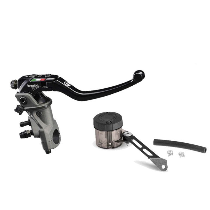 BREMBO RADIAL BRAKE PUMP 15RCS CORSACORTA + TANK KIT FOR DUCATI SCRAMBLER ICON/CLASSIC/FULL T. 15-20