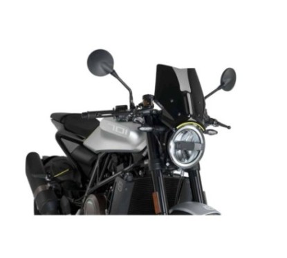 PUIG CUPOLINO NAKED NEW GENERATION SPORT PER HUSQVARNA VITPILEN 701 17-21 NERO