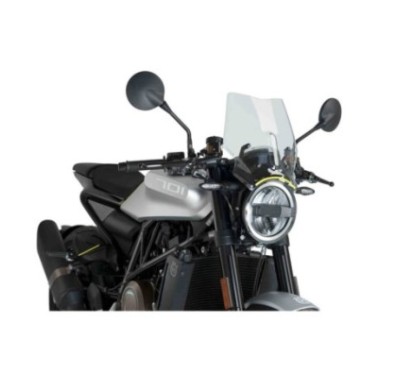 PUIG CUPOLINO NAKED NEW GENERATION SPORT PER HUSQVARNA VITPILEN 701 17-21 TRASPARENTE