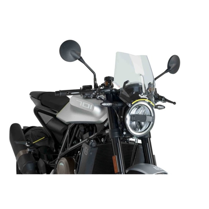 PUIG CUPOLINO NAKED N.G. SPORT PER HUSQVARNA VITPILEN 701 17-21 TRASPARENTE