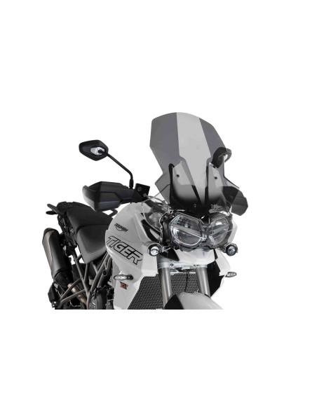 Pare-brise Puig Touring pour Triumph Tiger 800 XRT XCX 18/20 fume fonce