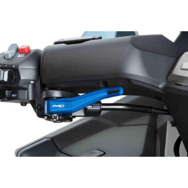 PUIG PARKING BRAKE LEVER KYMCO AK550 PREMIUM 2024 BLUE