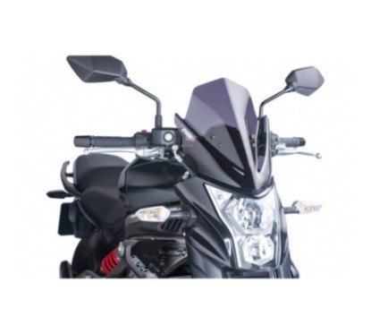 PUIG CUPOLINO NAKED NEW GENERATION SPORT KAWASAKI ER-6N 12'-16' FUME SCURO