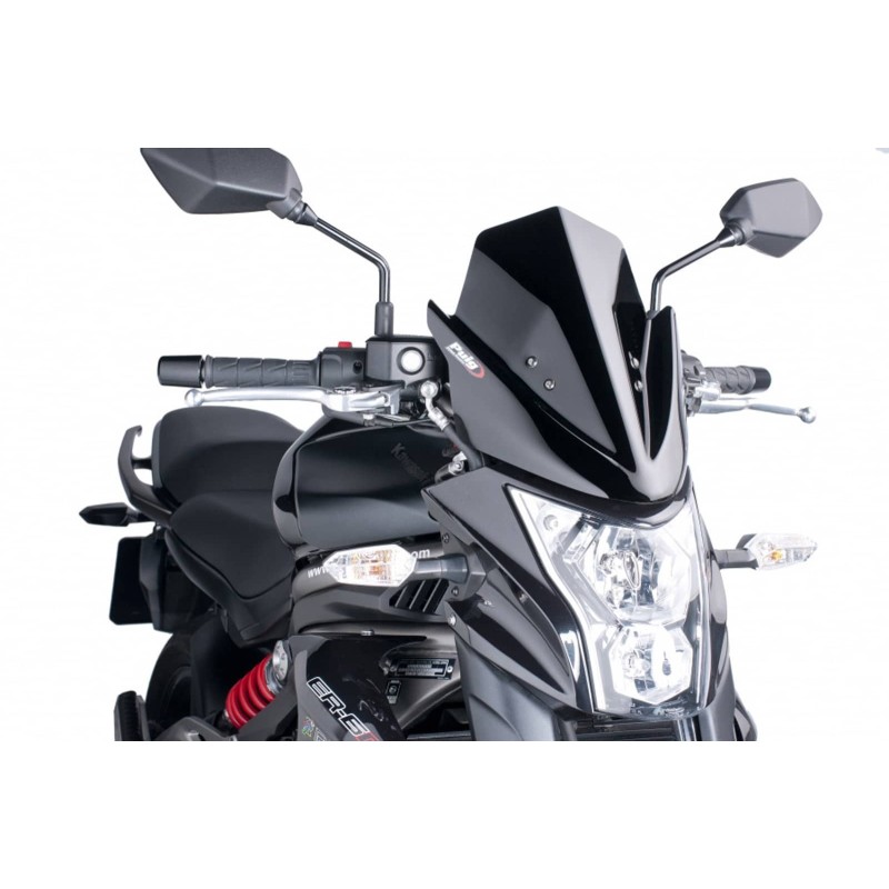 PUIG CUPOLINO NAKED NEW GENERATION SPORT KAWASAKI ER-6N 12'-16' NERO