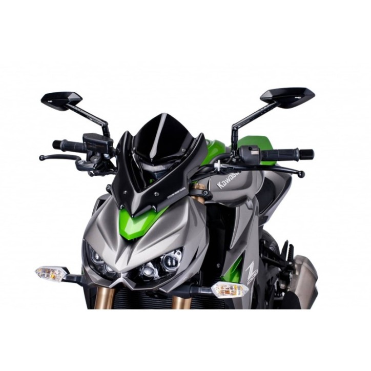 PUIG ECRAN NEW N.G. SPORT POUR KAWASAKI Z1000R 17-20 NOIR