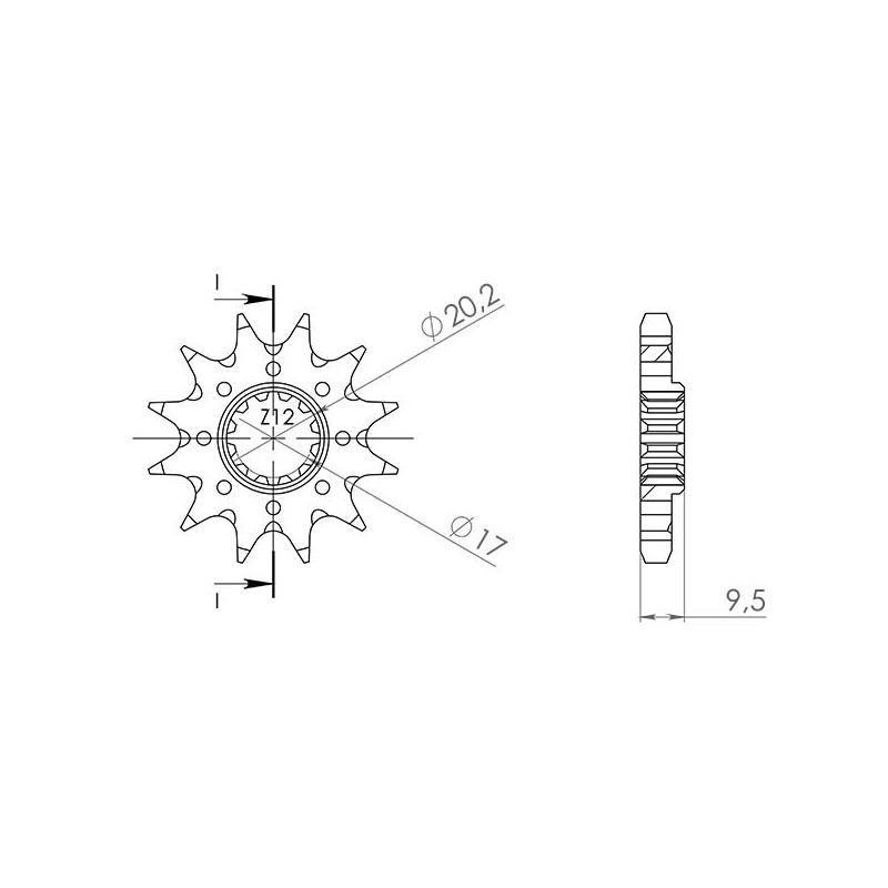 PINON SGR S AC P428-D13 HUSQVARNA TC 19 16 85 18 24