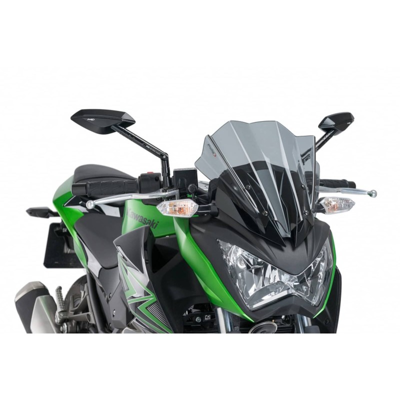 PUIG CUPOLINO NAKED NEW GENERATION SPORT KAWASAKI Z300 15'-17' FUME CHIARO