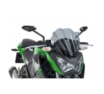 PUIG CUPOLINO NAKED NEW GENERATION SPORT KAWASAKI Z300 15'-17' FUME CHIARO