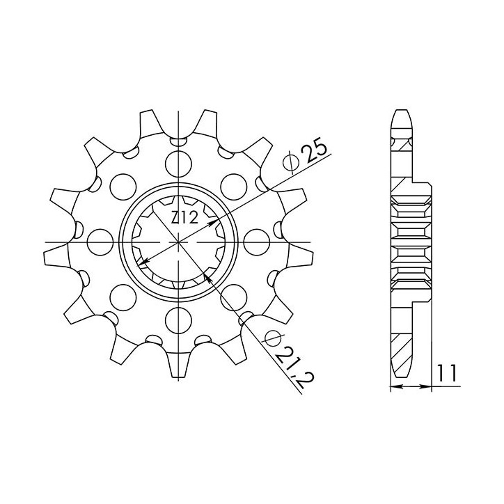 PINON SGR S AC P520-D12 HUSQVARNA TC 4T 250 06/08