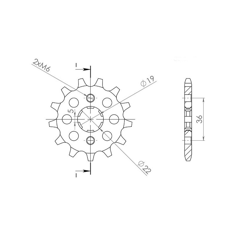 PINON SGR S AC P520-D13 AEON THUNDERBIKE 300 05 06