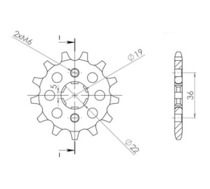 PINON SGR S AC P520-D13 AEON THUNDERBIKE 300 05 06