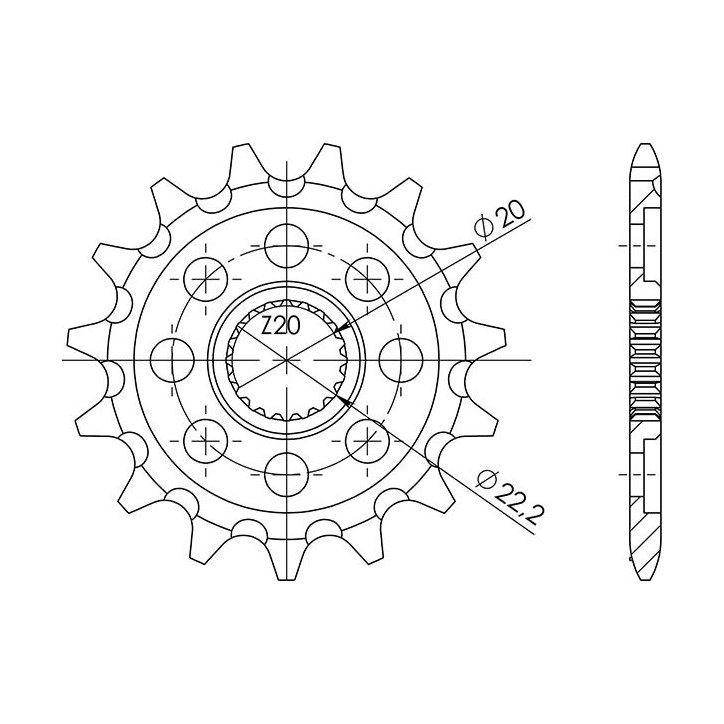 PINON SGR S AC P520-D13 BENELLI TRK 251 21-24