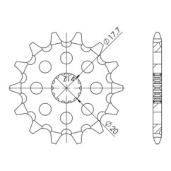 SGR PIGNON S AC P520-D13 FANTIC XE 125 2022