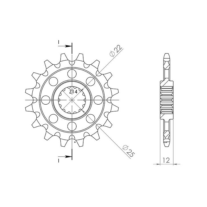 SGR RITZEL S AC P520-D13 GAS GAS FSR SM 450 08/09